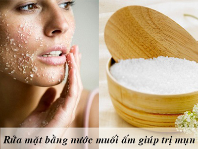 Trị mụn bằng muối ăn, những điều bạn chưa từng biết