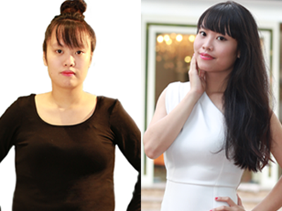 Bụng phẳng eo thon dù vẫn thừa cân