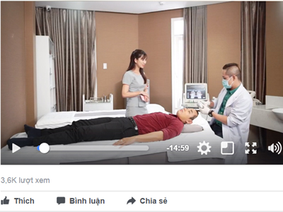 MC Nguyên Khang livestream trẻ hoá, xoá nhăn, nâng cơ thoát 2 mặt