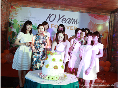 Ấn tượng khó quên chuyến du lịch 10 năm của Saigon Smile Spa