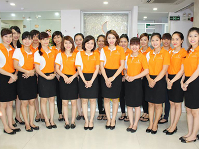 Ngày 8/3 rực rỡ sắc cam tại Saigon Smile Spa