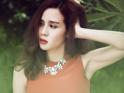 Lưu Hương Giang trắng nõn trong bộ ảnh mới