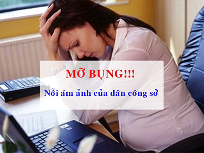 Giảm mỡ bụng hiệu quả dành riêng cho dân văn phòng