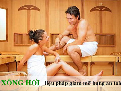 Xông hơi, phương pháp giảm mỡ bụng an toàn