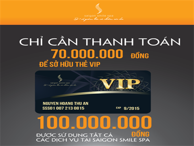 Thẻ Vip 100 triệu