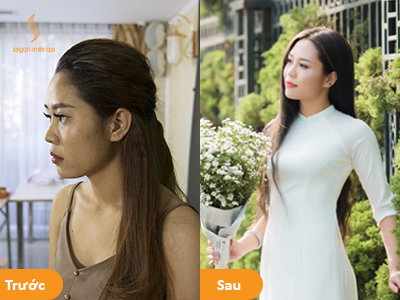 Cận cảnh 90 phút đổi màu da của “hotgirl văn phòng”