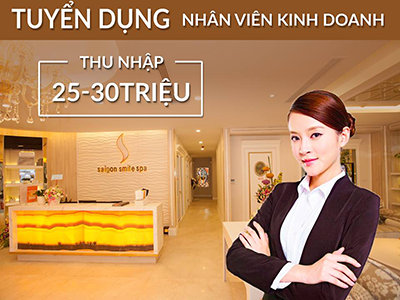 Tuyển dụng nhân viên kinh doanh (tháng 8/2018)