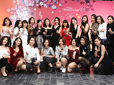 Happy women’s day – sự quyến rũ của nhan sắc