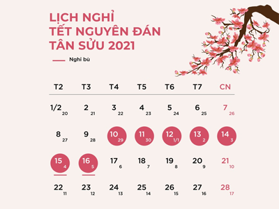 Saigon Smile Spa thông báo lịch nghỉ Tết nguyên đán Tân sửu 2021