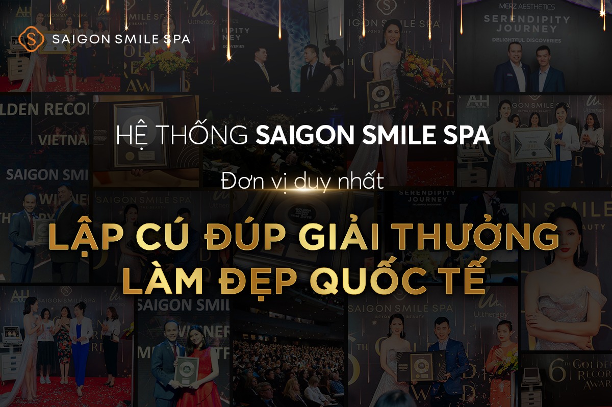 Saigon Smile Spa – Đơn vị duy nhất tại Việt Nam lập cú đúp giải thưởng làm đẹp Quốc tế