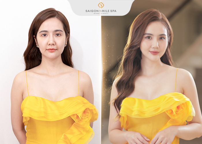 Diễn viên Huyền Lizzie khoe nhan sắc “trẻ hơn” hồi 20 tuổi