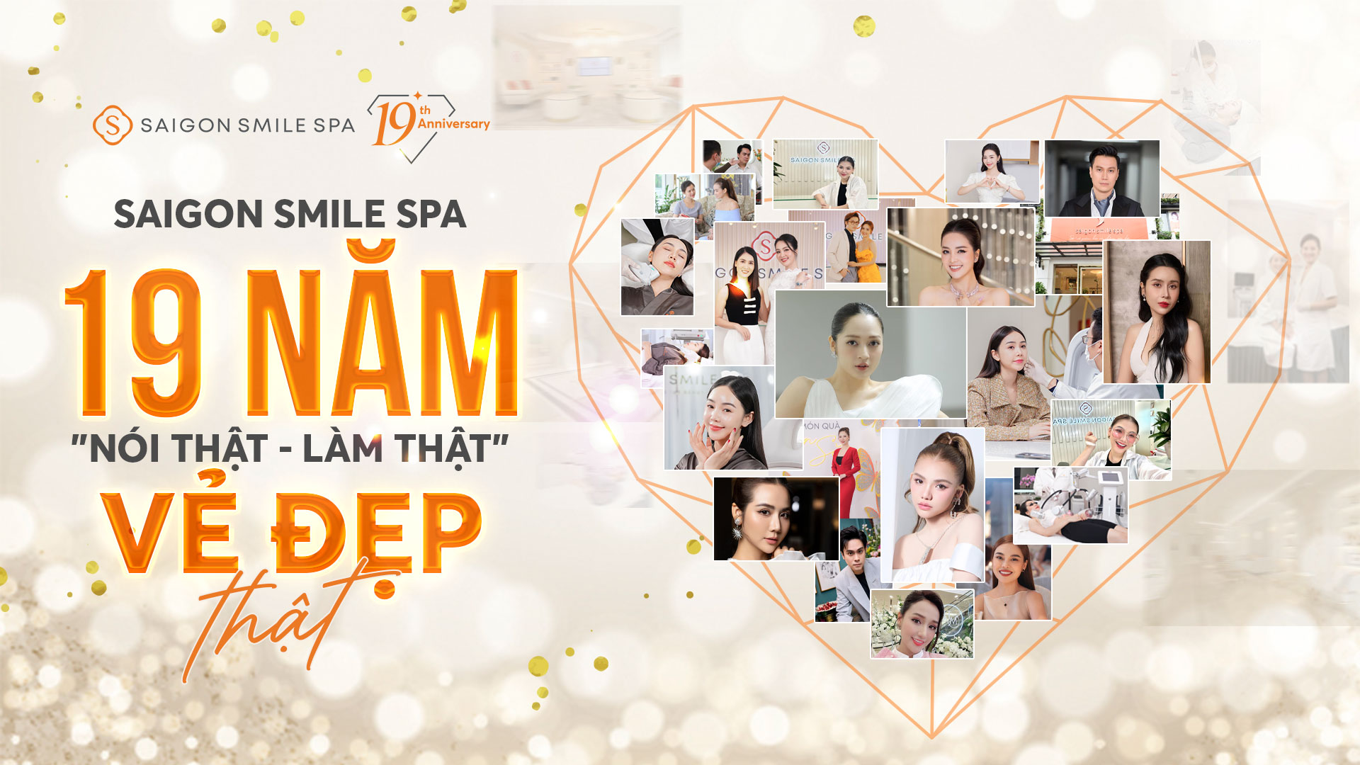 Siêu Sale sinh nhật, 19 năm Saigon Smile Spa: Nói thật – Làm Thật – Vẻ đẹp thật