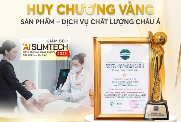 AI Slimtech – Công nghệ giảm béo được vinh danh Huy chương Vàng Châu Á 2025