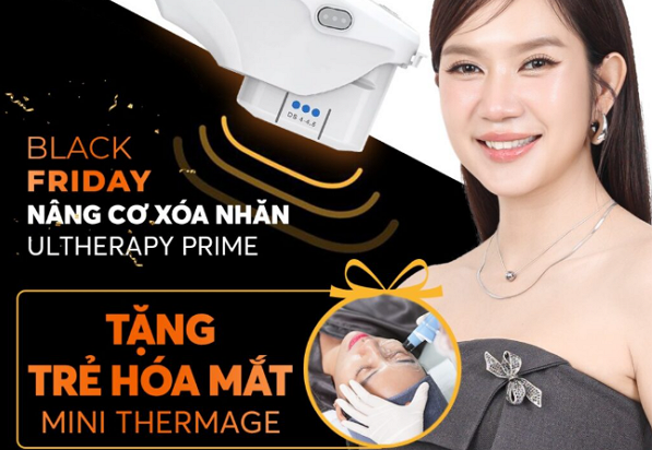 Combo độc quyền Black Friday: Ultherapy Prime, tặng Mini Thermage mắt