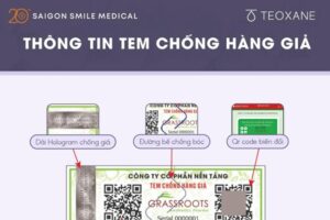 Hướng dẫn kiểm tra tem chống hàng giả Teoxane