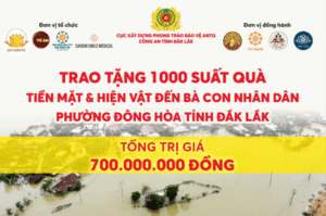 Saigon Smile Medical trao tặng 1.000 phần quà trị giá 700 triệu đồng tại Đắk Lắk