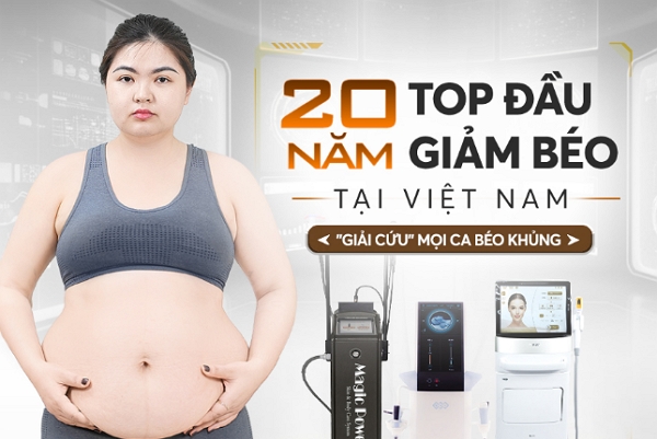 20 năm dẫn đầu giảm béo tại Việt Nam – Saigon Smile tiên phong công nghệ giảm béo trí tuệ nhân tạo