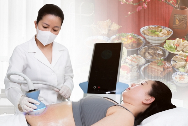 1 buổi xả mỡ – Cải thiện mỡ thừa sau 9 ngày Tết