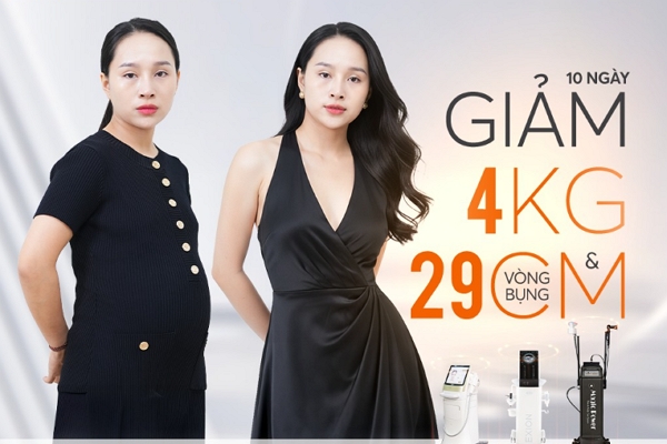 Tạm biệt 4kg mỡ thừa: Mẹ bỉm 2 con tự tin diện đầm body chỉ sau 10 ngày