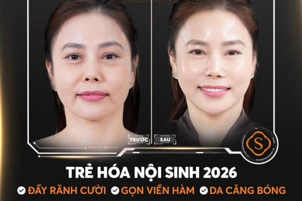 Phác đồ trẻ hóa nội sinh đa tầng: Tối ưu hóa cấu trúc gương mặt