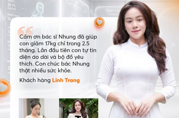 Giảm 17Kg – Hành trình lấy lại sự tự tin của Linh Trang