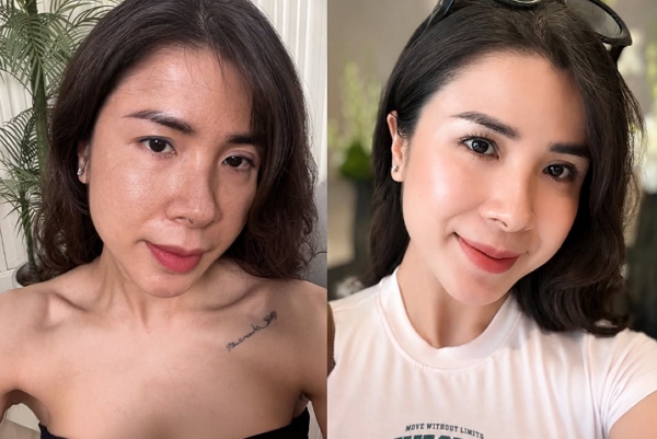 Điều tuyệt vời nhất là khi ngắm mình trong gương với gương mặt tươi tắn, không khuyết điểm