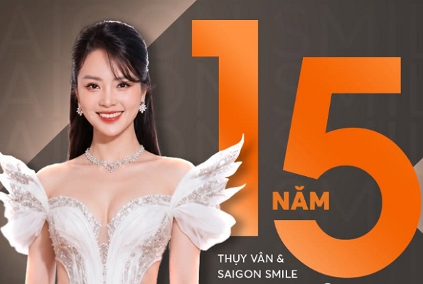 15 năm – hành trình đồng hành giữa Á hậu, BTC – MC Thụy Vân và Saigon Smile Medical