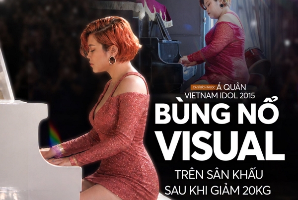 Á quân Vietnam Idol 2015 Bích Ngọc bùng nổ Visual sau hành trình giảm 20kg
