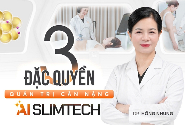 Đặc quyền quản trị cân nặng toàn diện với AI Slimtech