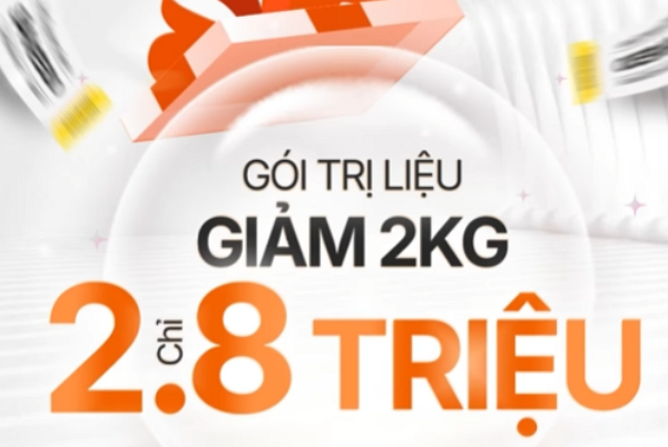Đánh bay 5kg mỡ thừa chỉ 21 triệu – tặng ngay trẻ hóa da Fullface 22 triệu